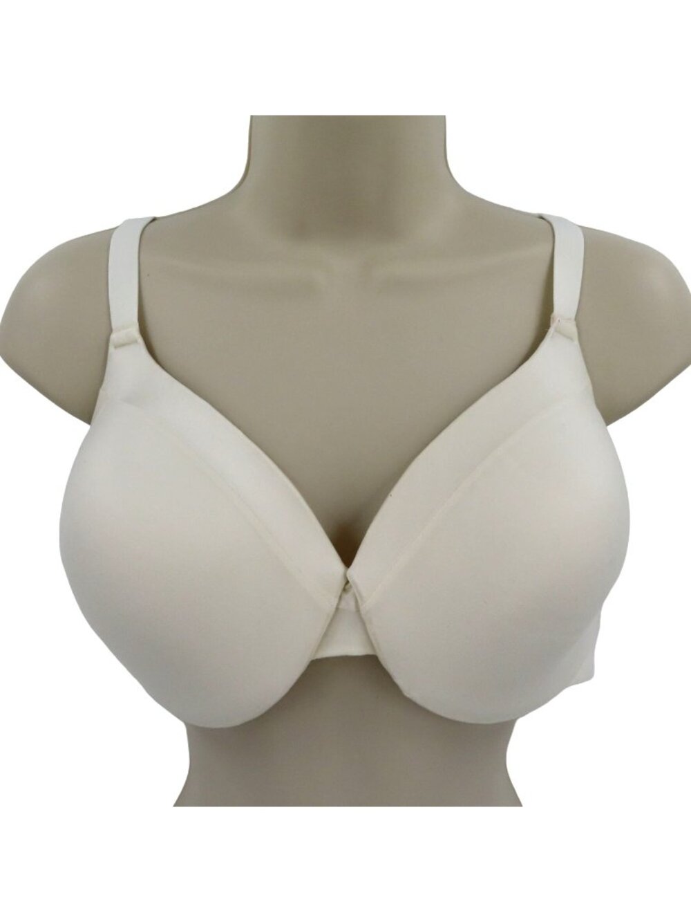 Maidenform 42B 09436 Everyday Full Coverage Bra Lined Underwire Cream Plus Size